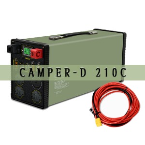 CAMPER-D 210C(주행충전내장) 리튬인산철 파워뱅크